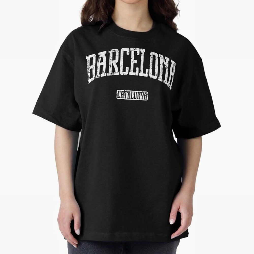Barcelona (White Print) Essential T-Shirt Capture Stadium Memories from the FIFA World Cup 2026 USA Canada Mexico Journey through Haaland and Mbappe Highlights, Germany Pride, Football Passion, Legendary Performances, Festival Vibes and Supporter