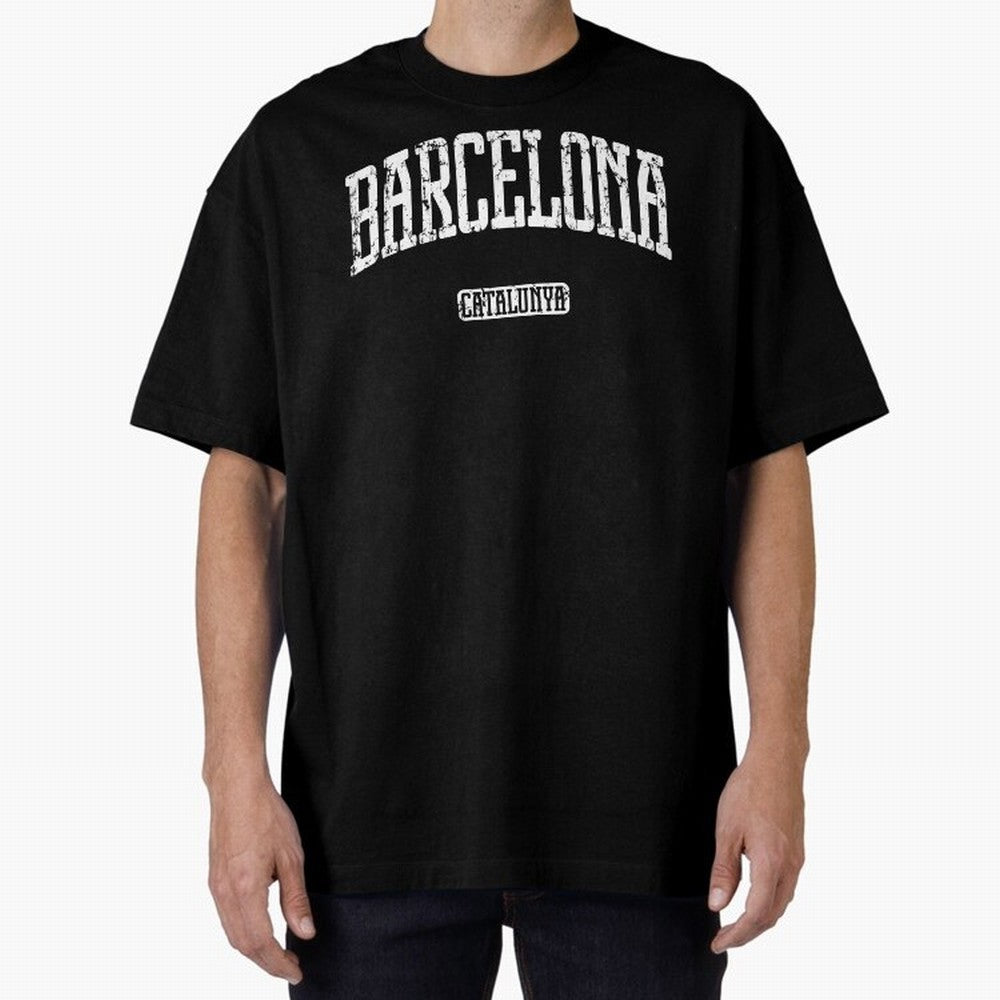 Barcelona (White Print) Essential T-Shirt Capture Stadium Memories from the FIFA World Cup 2026 USA Canada Mexico Journey through Haaland and Mbappe Highlights, Germany Pride, Football Passion, Legendary Performances, Festival Vibes and Supporter