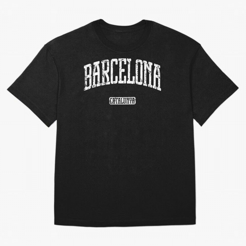 Barcelona (White Print) Essential T-Shirt Capture Stadium Memories from the FIFA World Cup 2026 USA Canada Mexico Journey through Haaland and Mbappe Highlights, Germany Pride, Football Passion, Legendary Performances, Festival Vibes and Supporter