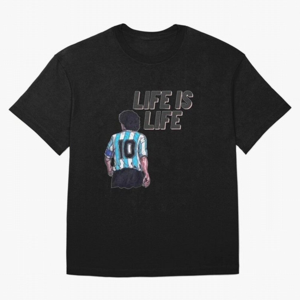 Life Is Life Classic T-Shirt Celebrate the Stars of FIFA World Cup 2026 Group Stage Spirit, Highlighting England, France and Netherlands, Messi and Cristiano Ronaldo, Vintage Soccer Flavor, Modern Football Stars, National Flags and Final Night