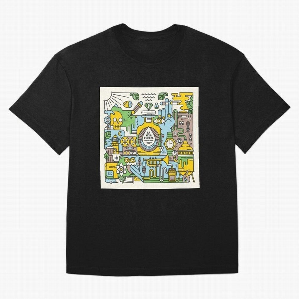 LA VELA PUERCA ROCK Oversized T-Shirt Celebrate Rivalries and Pride in FIFA World Cup 2026 USA Canada Mexico for Fans of Messi and Cristiano Ronaldo and Argentina, Bringing Football History, Final Match Energy, Crowd Noise and Once in a Lifetime