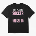 Messi inter miami, inter miami Essential T-Shirt Capture Stadium Memories from FIFA World Cup 2026 Group Stage for Fans of Messi and Netherlands, Bringing Championship Spirit, Famous Goals, Roaring Crowds and International Football Unity; Made for