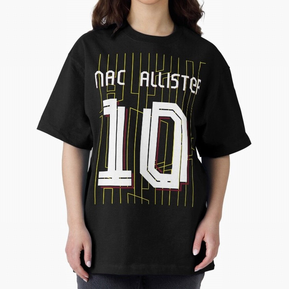 Alexis Mac Allister 10 Liverpool Home Jersey 24/25 Classic T-Shirt Support Global Football Passion for FIFA World Cup 2026, Highlighting CR7, Argentina, France and Brazil, Champion Mindset, Group Stage Buzz, Knockout Tension and Passionate Fan
