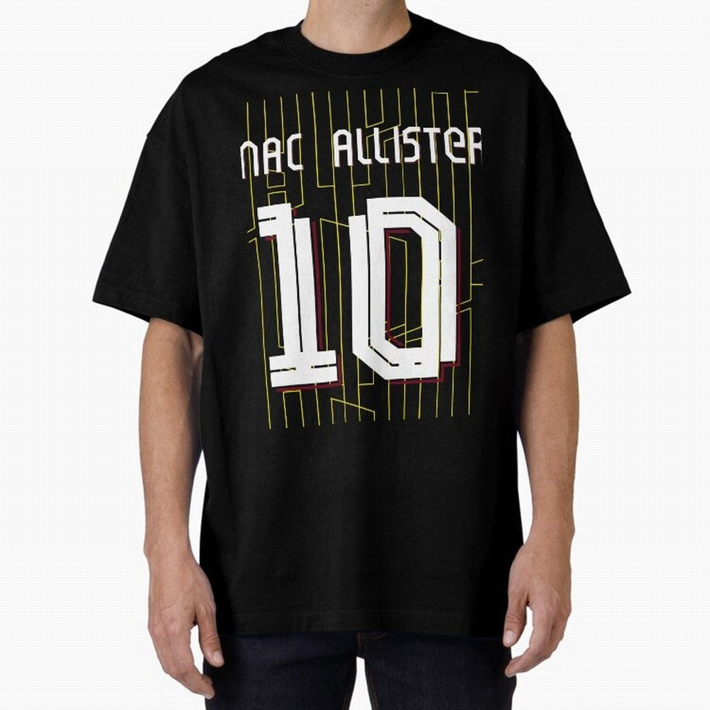 Alexis Mac Allister 10 Liverpool Home Jersey 24/25 Classic T-Shirt Support Global Football Passion for FIFA World Cup 2026, Highlighting CR7, Argentina, France and Brazil, Champion Mindset, Group Stage Buzz, Knockout Tension and Passionate Fan