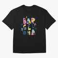 Barcelona Letters Classic T-Shirt Enjoy the Biggest Football Party of FIFA World Cup 2026 for Fans of Messi and Cristiano Ronaldo and Germany, Bringing Sports Nostalgia, International Competition, Famous Players and Unforgettable Victories; Great
