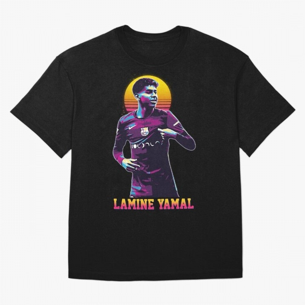 LAMINE YAMAL Oversized T-Shirt Join the FIFA World Cup 2026 Journey through Haaland and Mbappe Highlights, Spain Pride, Match Day Excitement, Supporter Culture, Golden Goals and Global Football Passion; Made for Die Hard Supporters, Soccer Lovers,