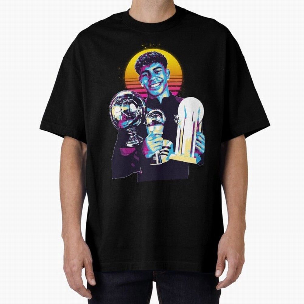 Lamine Yamal young player Classic T-Shirt Relive FIFA World Cup 2026 Connected to Messi, CR7 and Mbappe, France and Portugal Energy, Champion Mindset, Group Stage Buzz, Knockout Tension and Passionate Fan Culture; Ideal for Football Dads, Football