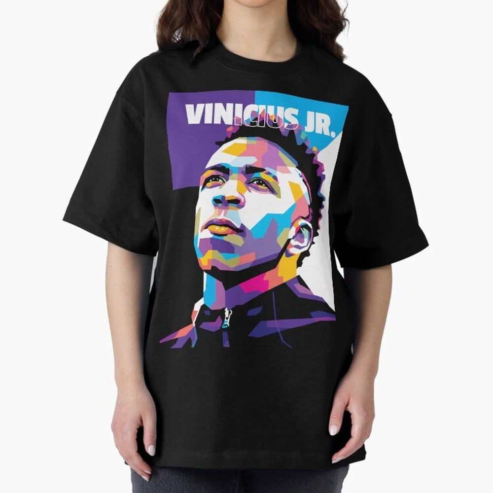 Vinicius Jr. in WPAP Style Essential T-Shirt Remember FIFA World Cup 2026 Connected to Mbappe and Neymar, England and Germany Energy, Stadium Memories, Football Loyalty, International Chants and Championship Tradition; Perfect for Supporters Who