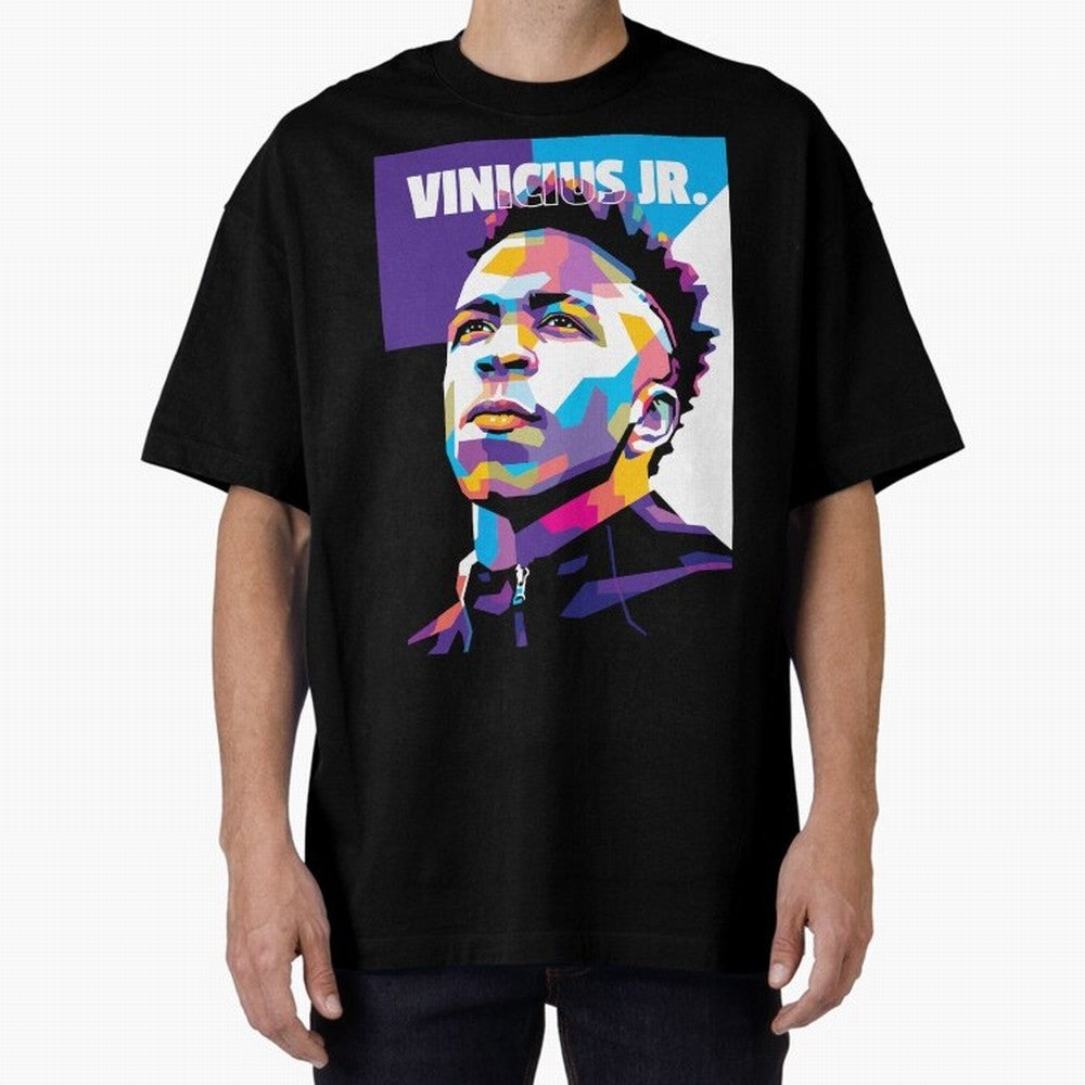 Vinicius Jr. in WPAP Style Essential T-Shirt Remember FIFA World Cup 2026 Connected to Mbappe and Neymar, England and Germany Energy, Stadium Memories, Football Loyalty, International Chants and Championship Tradition; Perfect for Supporters Who