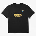 BOCA JUNIORS I LOVE YOU Fitted V-Neck T-Shirt Follow the Road to FIFA World Cup 2026 Group Stage Inspired by Haaland, Brazil, Portugal and Argentina Energy, Stadium Chants, National Pride, Trophy Dreams and Unforgettable Football Memories; Created
