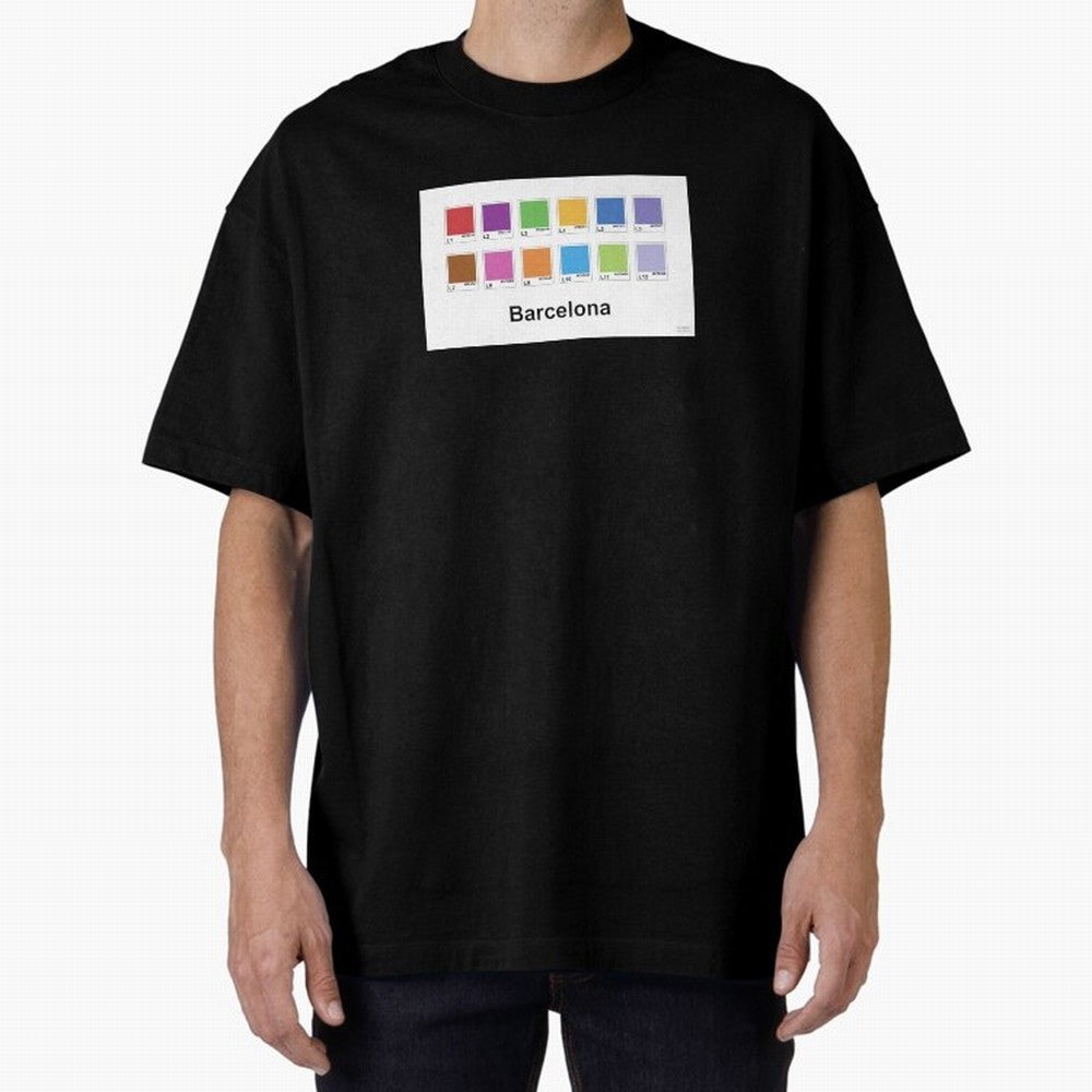 Barcelona Metro Colors Classic T-Shirt Refresh FIFA World Cup 2026 USA Canada Mexico Filled with Neymar, Spain and Netherlands Energy, Stadium Chants, National Pride, Trophy Dreams and Unforgettable Football Memories; Perfect for Fans, Collectors,