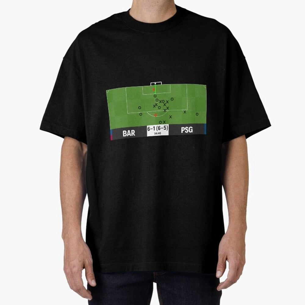 Barcelona vs Paris Saint-Germain 6-1 (6-5) @ 94:40 Goal by Sergi Roberto (La Remontada) Classic T-Shirt Celebrate the Magic of FIFA World Cup 2026 Group Stage for Fans of Cristiano Ronaldo and Argentina, France and Brazil, Bringing Tournament Hype,