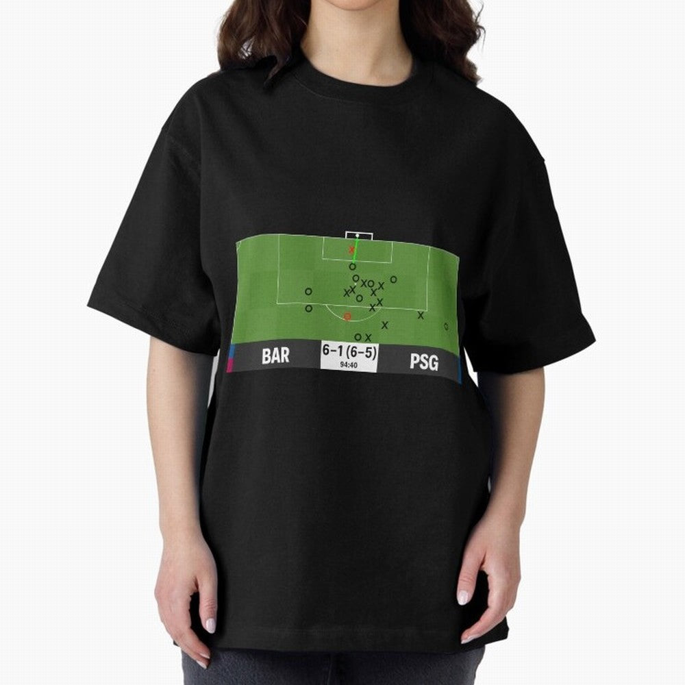 Barcelona vs Paris Saint-Germain 6-1 (6-5) @ 94:40 Goal by Sergi Roberto (La Remontada) Classic T-Shirt Celebrate the Magic of FIFA World Cup 2026 Group Stage for Fans of Cristiano Ronaldo and Argentina, France and Brazil, Bringing Tournament Hype,