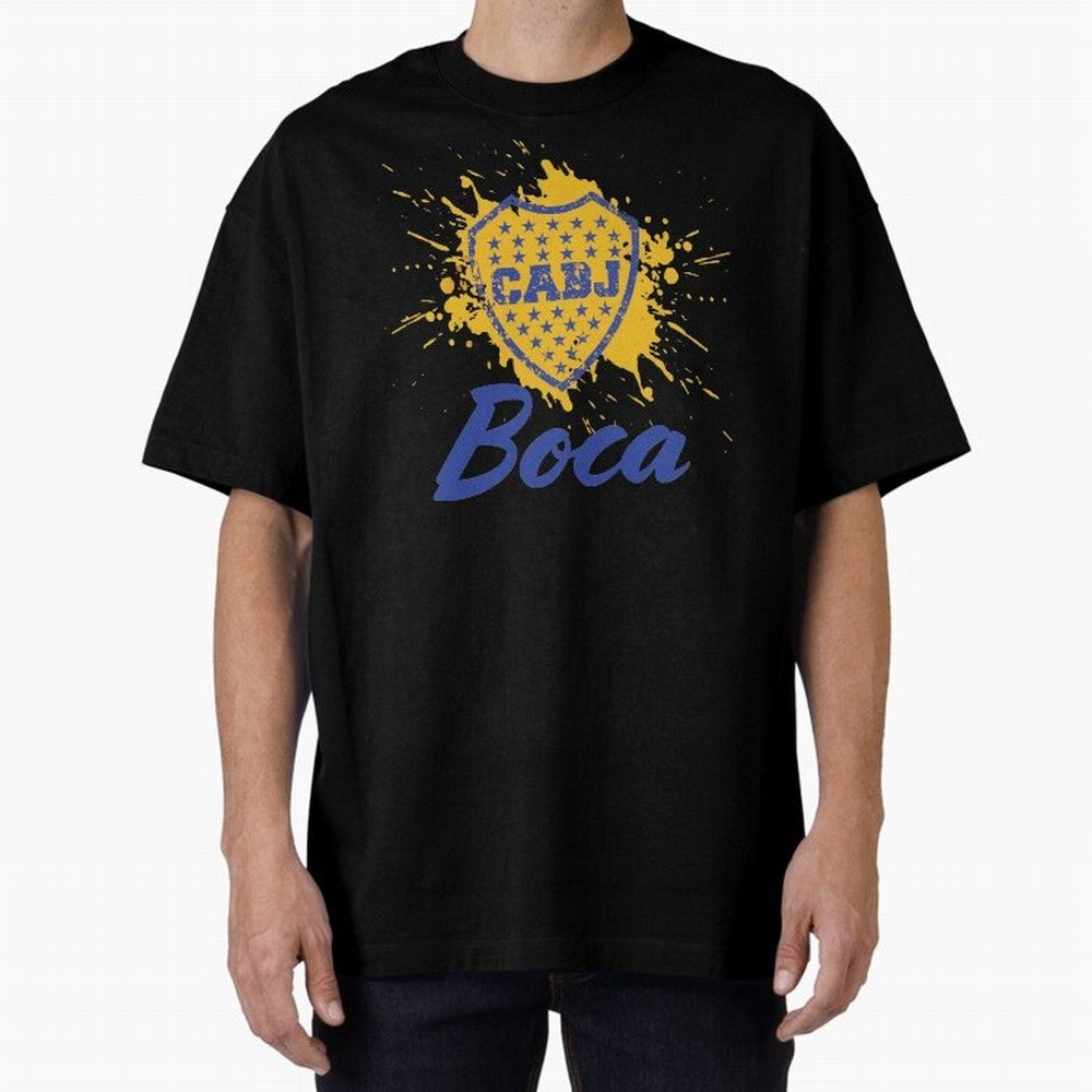 BOCA Jrs. Classic T-Shirt Support Your Favorite Stars during FIFA World Cup 2026 for Fans of Messi and Portugal, Spain and Germany, Bringing Sports Nostalgia, International Competition, Famous Players and Unforgettable Victories; Built for