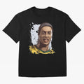 Illustration Ronaldinho Art Classic T-Shirt Show Up for the Glory of FIFA World Cup 2026 Group Stage Spirit, Celebrating France and Portugal, Messi and Cristiano Ronaldo, Goal Celebration Energy, Supporter Heritage, Football Icons and Worldwide