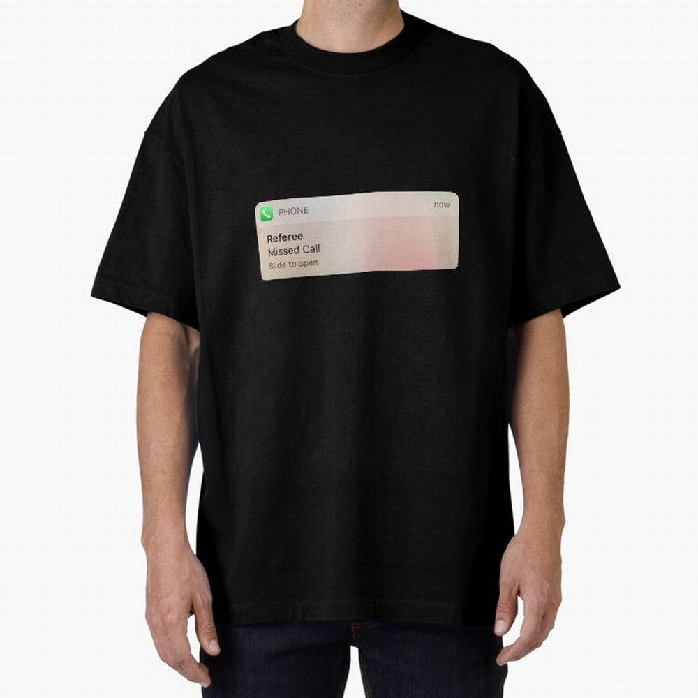 Referee Missed Call Text- Funny Sports Classic T-Shirt Celebrate the Biggest Stage of the FIFA World Cup 2026 Group Stage Journey through Neymar, Haaland and Cristiano Ronaldo Highlights, England Pride, Match Day Excitement, Supporter Culture,