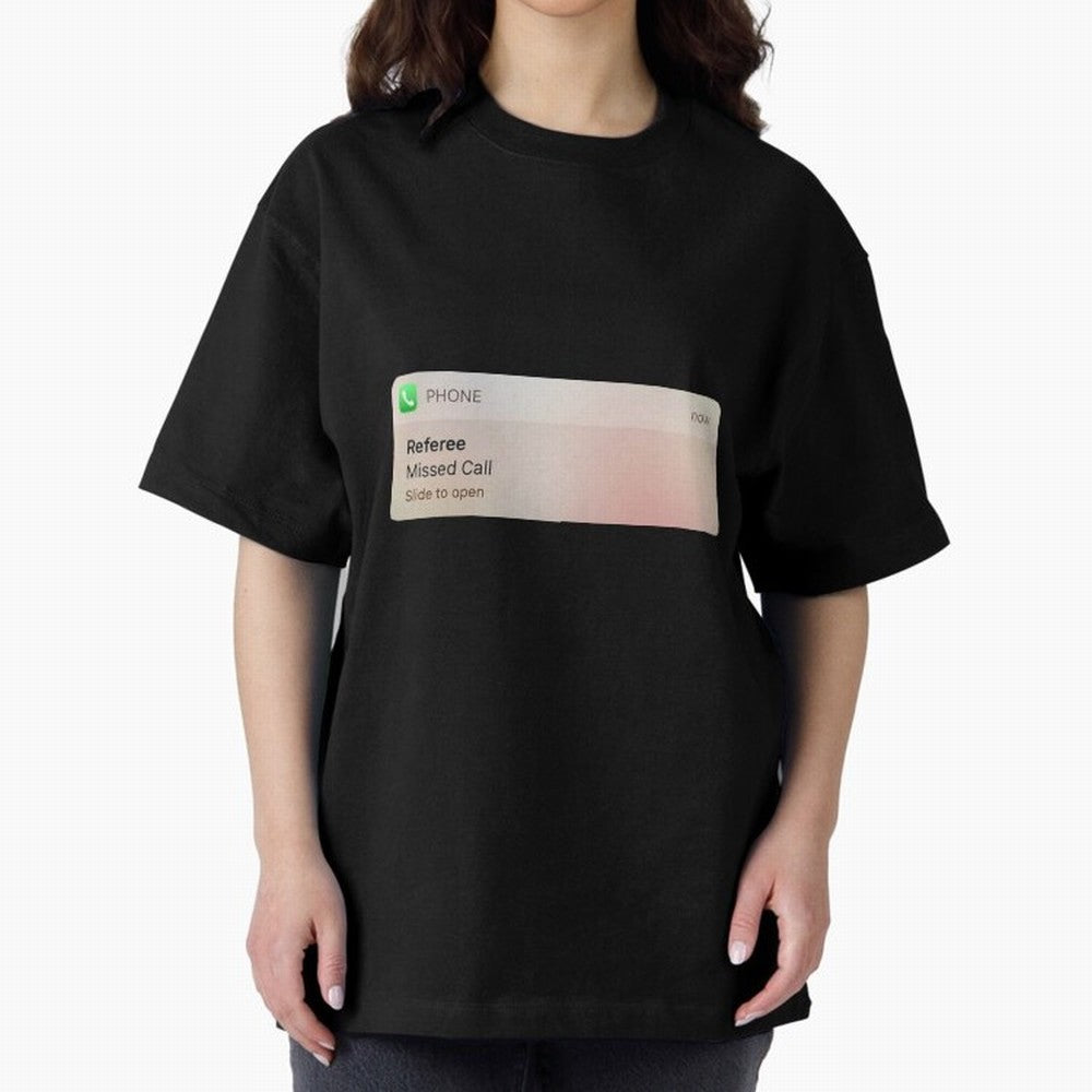Referee Missed Call Text- Funny Sports Classic T-Shirt Celebrate the Biggest Stage of the FIFA World Cup 2026 Group Stage Journey through Neymar, Haaland and Cristiano Ronaldo Highlights, England Pride, Match Day Excitement, Supporter Culture,