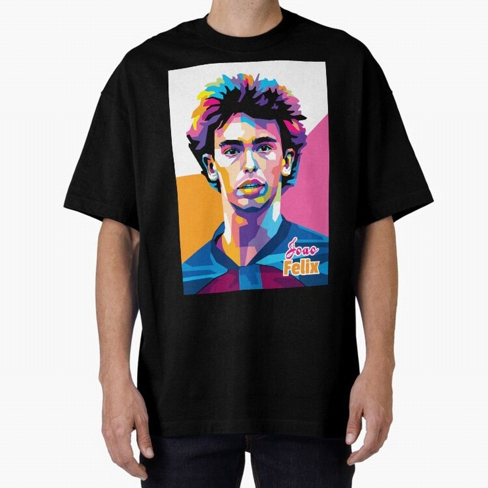 Joao Felix in WPAP Style Oversized T-Shirt Celebrate Every Goal in the FIFA World Cup 2026 Group Stage Journey through Neymar Highlights, Argentina, France and Brazil Pride, Match Day Excitement, Supporter Culture, Golden Goals and Global Football