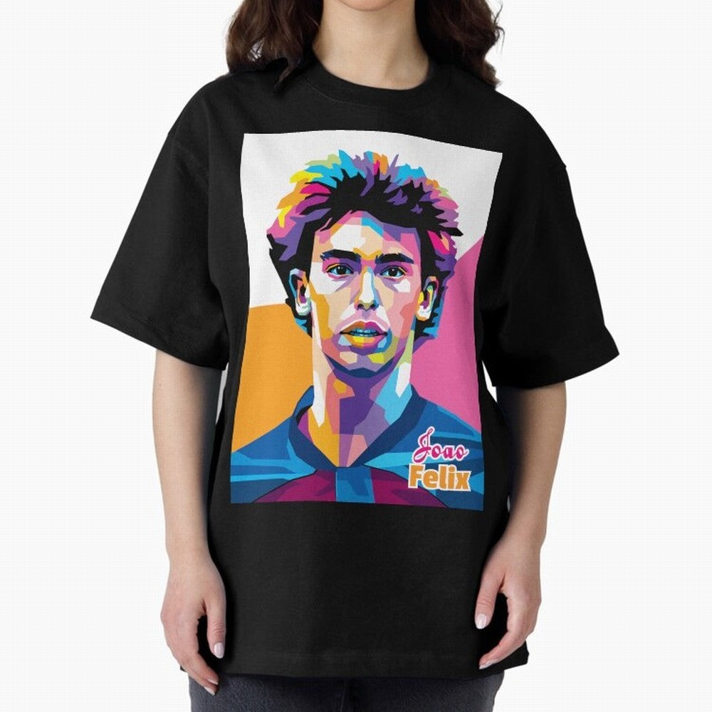Joao Felix in WPAP Style Oversized T-Shirt Celebrate Every Goal in the FIFA World Cup 2026 Group Stage Journey through Neymar Highlights, Argentina, France and Brazil Pride, Match Day Excitement, Supporter Culture, Golden Goals and Global Football
