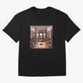 Messi The Last Supper Art Gift Limited Edition Oversized T-Shirt Capture FIFA World Cup 2026 Group Stage Spirit, Celebrating Netherlands, Messi, Sports Nostalgia, International Competition, Famous Players and Unforgettable Victories; Made for