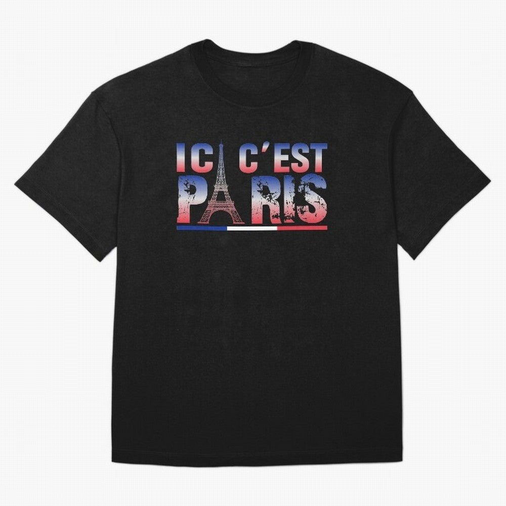 ici c'est paris Essential T-Shirt Keep Football History Alive during FIFA World Cup 2026 Group Stage Spirit, Filled with Brazil, Messi, Neymar and Mbappe, Vintage Soccer Flavor, Modern Football Stars, National Flags and Final Night Emotion; Great