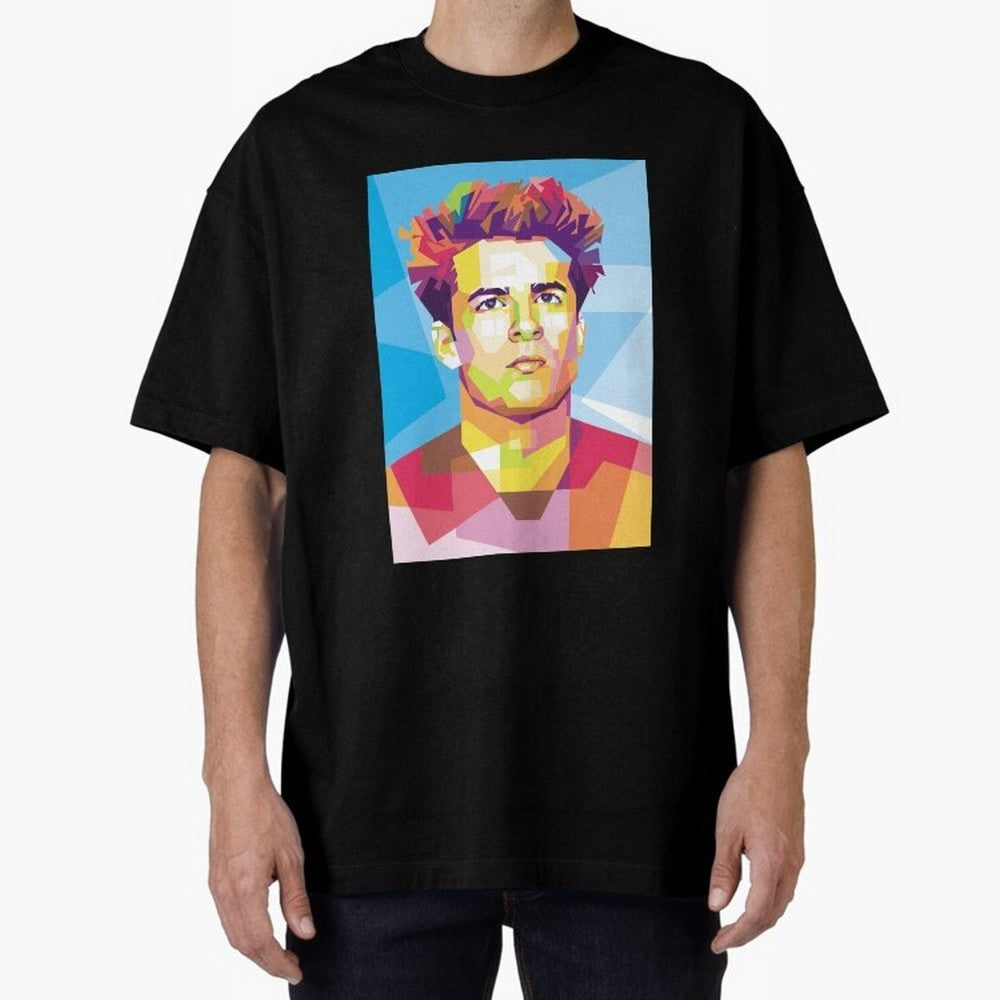 Riqui Puig in Pop Art Portrait Style Classic T-Shirt Show Match Day Excitement for FIFA World Cup 2026 Group Stage for Fans of Messi, Neymar and Mbappe and Brazil, Portugal and Argentina, Bringing Football History, Final Match Energy, Crowd Noise