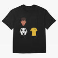 Neymar JR 10 - PSG X Brazil Oversized T-Shirt Mark Match Day Hype around FIFA World Cup 2026, Messi, England, France and Netherlands, Football Festival Excitement, Trophy Ambitions, Country Rivalries and Star Player Buzz; Perfect for Fans,