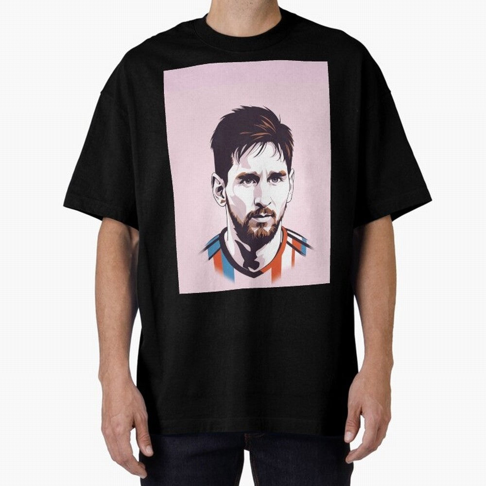 Messi Pop Art Graphic T-Shirt Enjoy Match Day Hype around FIFA World Cup 2026 USA Canada Mexico, Messi, England, Retro Football Energy, Iconic Rivalries, Trophy Chase Drama and Stadium Atmosphere; Ideal for Fans Who Follow Messi, Cristiano Ronaldo,