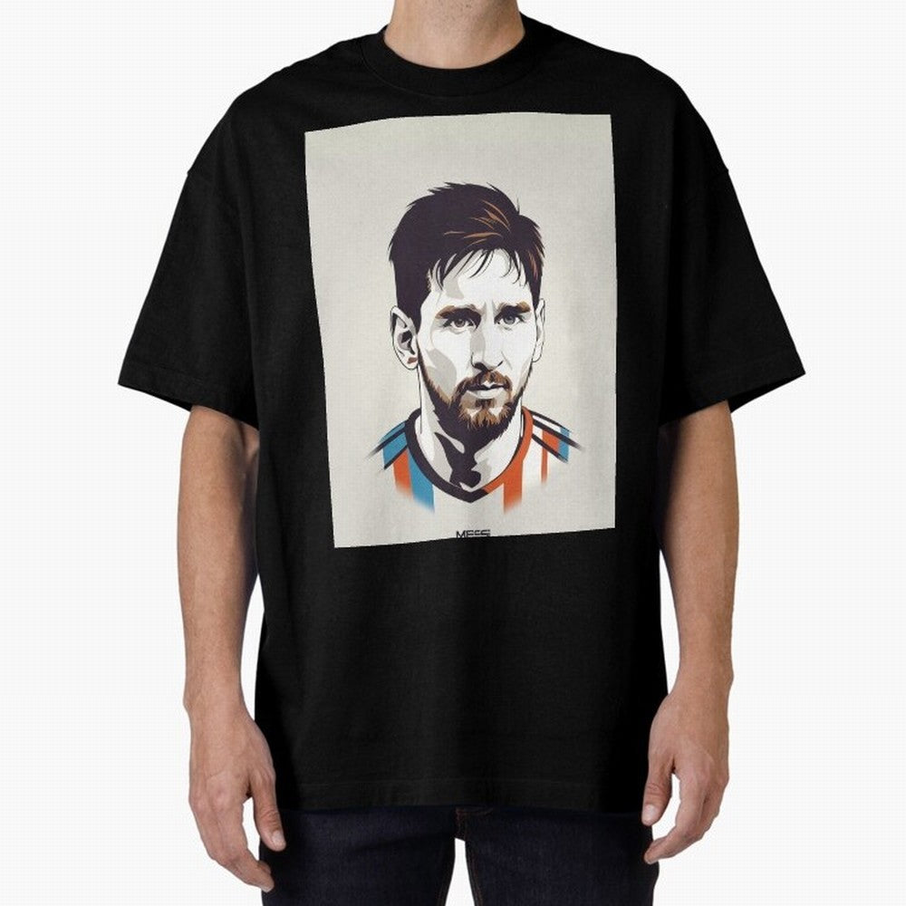 MESSI POP ART Graphic T-Shirt Bring World Football Passion into FIFA World Cup 2026 Group Stage Spirit, Built around Portugal, Spain and Germany, Haaland, Soccer Culture, Superstar Moments, National Team Dreams and Competitive Fire; Ideal for
