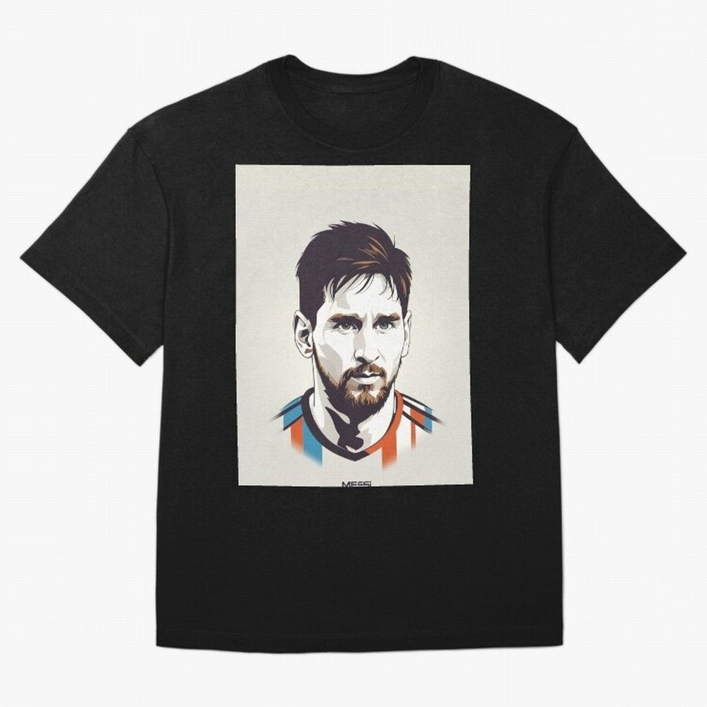 MESSI POP ART Graphic T-Shirt Bring World Football Passion into FIFA World Cup 2026 Group Stage Spirit, Built around Portugal, Spain and Germany, Haaland, Soccer Culture, Superstar Moments, National Team Dreams and Competitive Fire; Ideal for