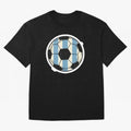 Soccer ball sticker || Buenos Aires Vibes Premium T-Shirt Follow FIFA World Cup 2026 USA Canada Mexico for Fans of Neymar, Haaland and Cristiano Ronaldo and Argentina, Bringing Championship Spirit, Famous Goals, Roaring Crowds and International