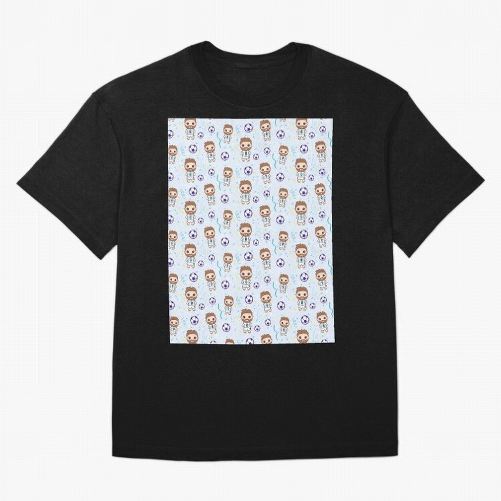 Football Player Pattern Graphic T-Shirt Relive the Noise and Pride of the FIFA World Cup 2026 Group Stage Journey through Haaland and Mbappe Highlights, Brazil, Portugal and Argentina Pride, Worldwide Fan Energy, Dramatic Goals, Stadium Lights and