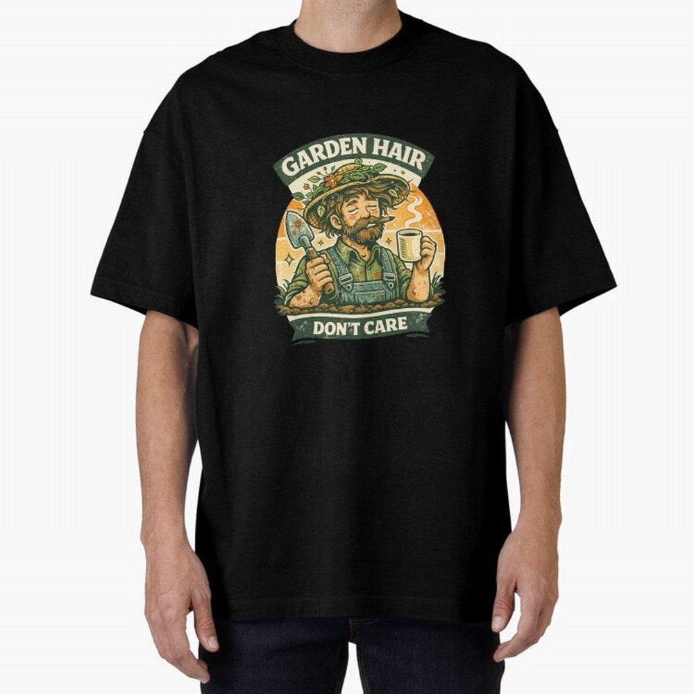 Garden Hair Don't Care - Funny Retro Gardener for Men Classic T-Shirt Feel the Roar of the FIFA World Cup 2026 Group Stage Journey through CR7 and Messi Highlights, Netherlands Pride, Championship Spirit, Famous Goals, Roaring Crowds and