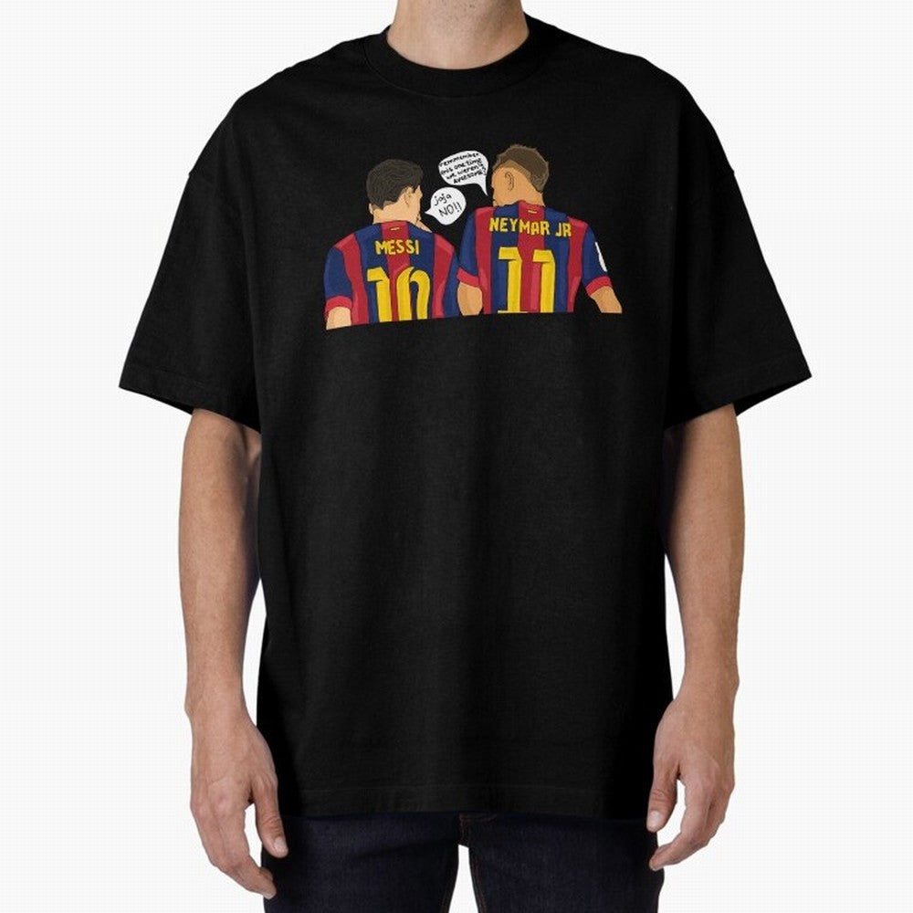 Messi Neymar fcbarcelona Classic T-Shirt Celebrate the FIFA World Cup 2026 Journey through Mbappe and Neymar Highlights, Brazil, Portugal and Argentina Pride, Match Day Excitement, Supporter Culture, Golden Goals and Global Football Passion; Built