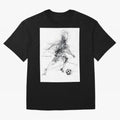 Abstract Soccer Player Sketch ¡ª Minimal Line Art Design Premium T-Shirt Bring a Champion Mindset to FIFA World Cup 2026 USA Canada Mexico Featuring Neymar, Argentina and Brazil Energy, Game Day Rituals, Football Legends, Country Pride and the Road