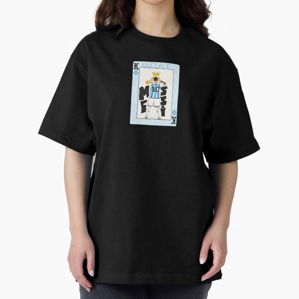 Deck of cards Messi Premium T-Shirt Bring Champion Energy into the FIFA World Cup 2026 USA Canada Mexico Journey through Mbappe Highlights, France Pride, Football Festival Excitement, Trophy Ambitions, Country Rivalries and Star Player Buzz;