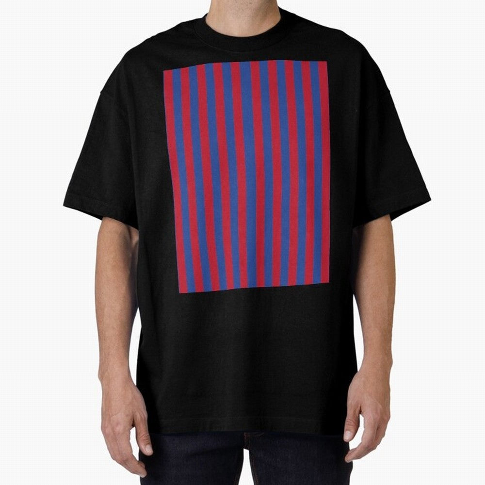 Red and blue stripes sports pattern Graphic T-Shirt Celebrate Football Heritage in FIFA World Cup 2026 Spirit, Celebrating Portugal, Messi, Neymar and Mbappe, Match Day Excitement, Supporter Culture, Golden Goals and Global Football Passion;
