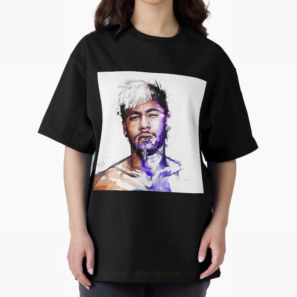 Neymar Style Oversized T-Shirt Show Passion for the Stars of FIFA World Cup 2026 USA Canada Mexico Spirit, Connected to Brazil, Neymar, Haaland and Cristiano Ronaldo, Football History, Final Match Energy, Crowd Noise and Once in a Lifetime Moments;