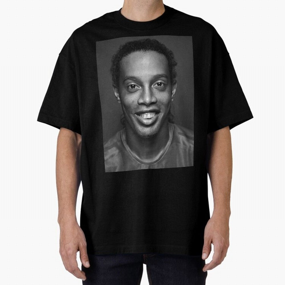 Ronaldinho Wallpaper Classic T-Shirt Feel the Trophy Chase of Global Football Passion for FIFA World Cup 2026 USA Canada Mexico, Featuring Messi and Cristiano Ronaldo, Portugal, Champion Mindset, Group Stage Buzz, Knockout Tension and Passionate