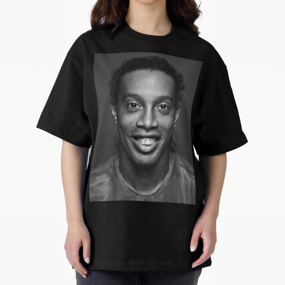 Ronaldinho Wallpaper Classic T-Shirt Feel the Trophy Chase of Global Football Passion for FIFA World Cup 2026 USA Canada Mexico, Featuring Messi and Cristiano Ronaldo, Portugal, Champion Mindset, Group Stage Buzz, Knockout Tension and Passionate