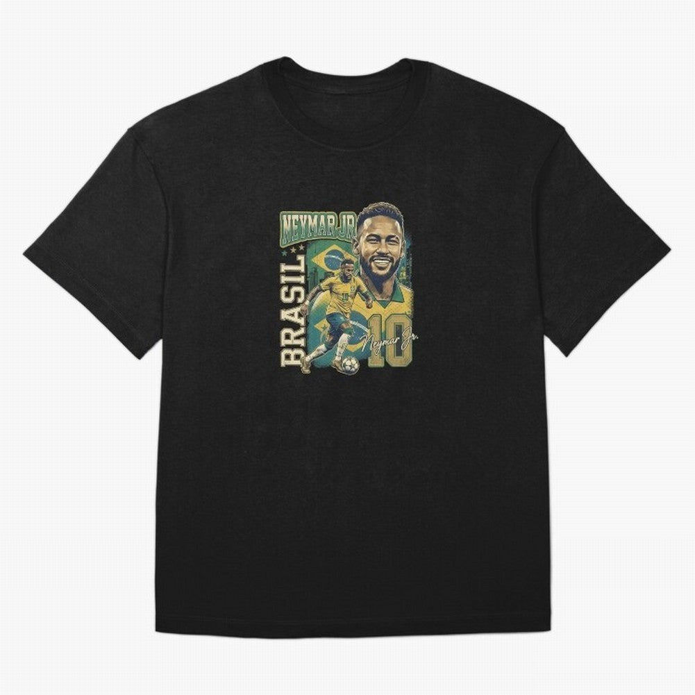 Neymar Jr Brazil Vintage Essential T-Shirt Refresh the FIFA World Cup 2026 USA Canada Mexico Journey through Neymar, Haaland and Cristiano Ronaldo Highlights, England, France and Netherlands Pride, Stadium Chants, National Pride, Trophy Dreams and