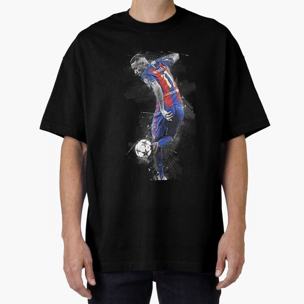 Neymar Neymar Jr Oversized T-Shirt Turn Every Weekend Toward FIFA World Cup 2026 for Fans of CR7 and Portugal, Spain and Germany, Bringing Soccer Culture, Superstar Moments, National Team Dreams and Competitive Fire; Great for Supporters Who Love