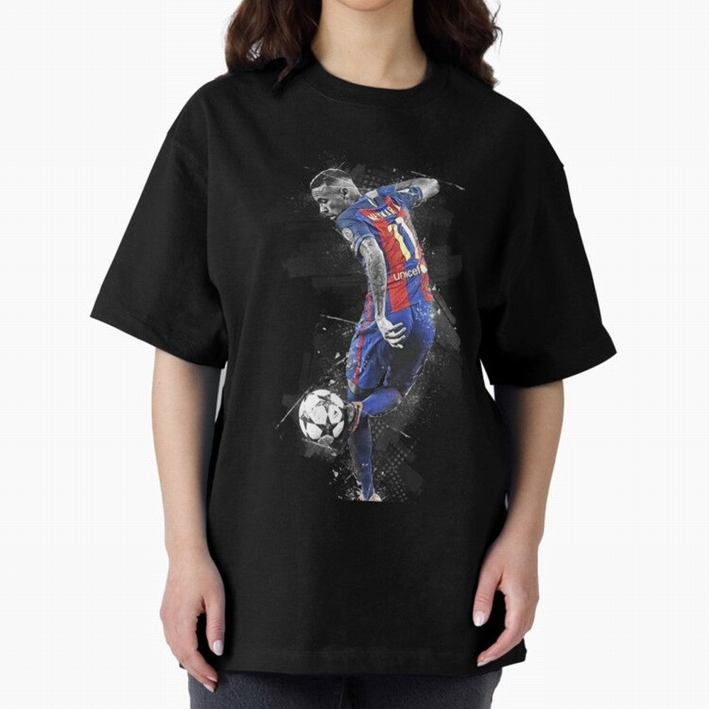 Neymar Neymar Jr Oversized T-Shirt Turn Every Weekend Toward FIFA World Cup 2026 for Fans of CR7 and Portugal, Spain and Germany, Bringing Soccer Culture, Superstar Moments, National Team Dreams and Competitive Fire; Great for Supporters Who Love