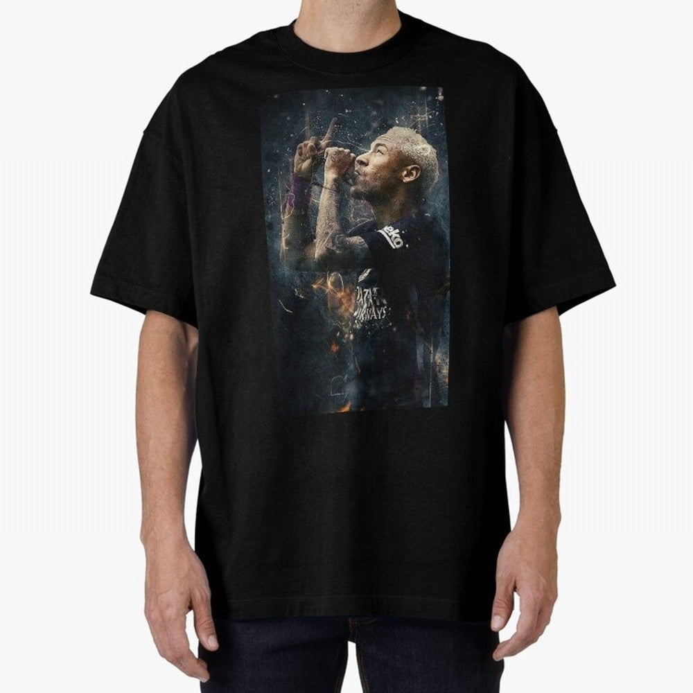 Illustration Neymar Design Classic T-Shirt Back Your Heroes with Match Day Hype around FIFA World Cup 2026 Group Stage, Haaland and Mbappe, Brazil, Portugal and Argentina, Football History, Final Match Energy, Crowd Noise and Once in a Lifetime