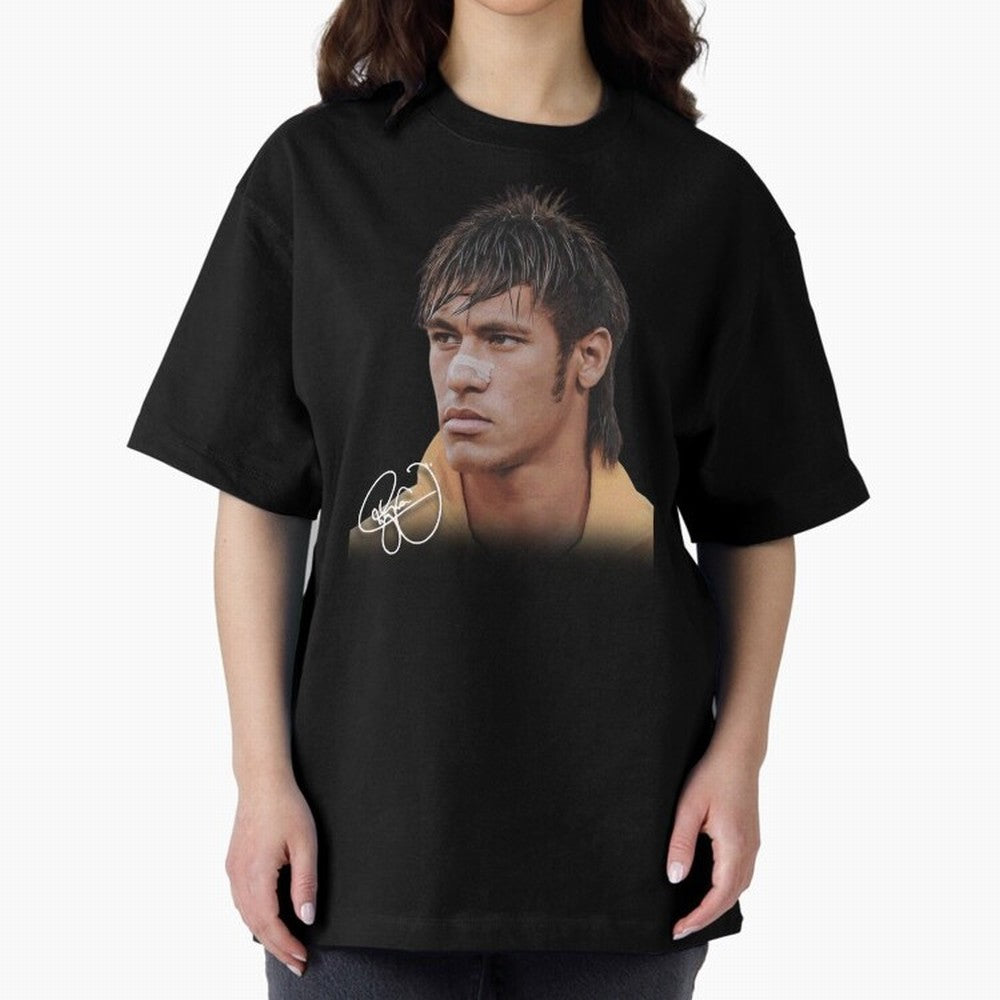 Young Neymar Jr T-Shirt | Big Face Young Neymar Classic T-Shirt Celebrate Golden Goal Energy in Global Football Passion for FIFA World Cup 2026 USA Canada Mexico, Built around Haaland, Argentina, Soccer Culture, Superstar Moments, National Team