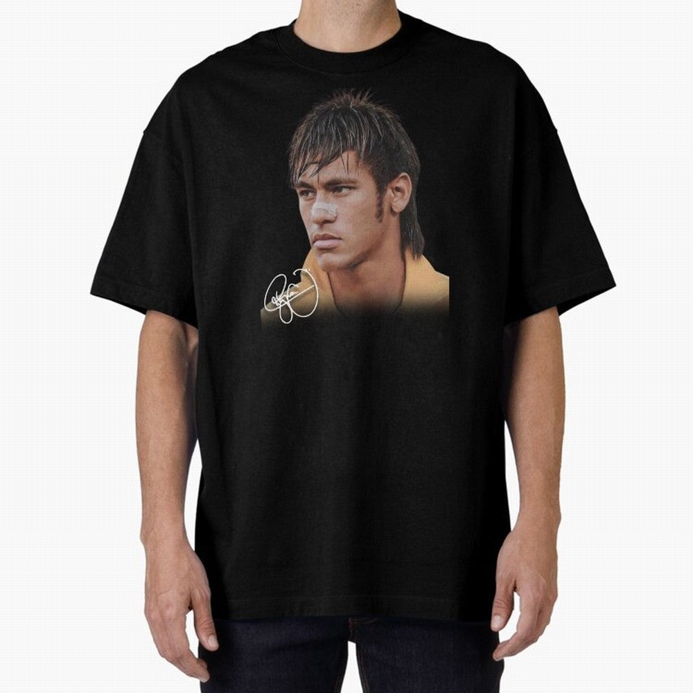Young Neymar Jr T-Shirt | Big Face Young Neymar Classic T-Shirt Celebrate Golden Goal Energy in Global Football Passion for FIFA World Cup 2026 USA Canada Mexico, Built around Haaland, Argentina, Soccer Culture, Superstar Moments, National Team