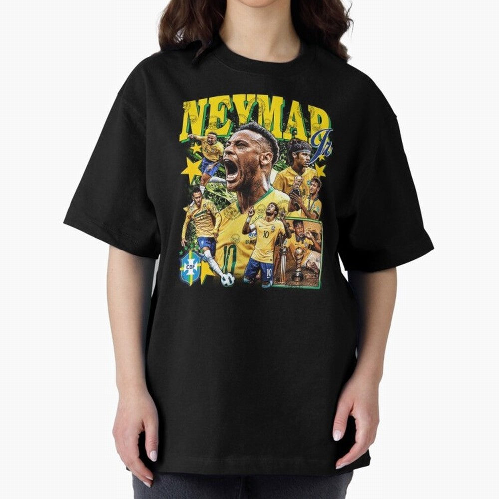 Neymar JR Classic T-Shirt Feel the Heartbeat of Match Day Hype around FIFA World Cup 2026 USA Canada Mexico, Messi, CR7 and Mbappe, France, Vintage Soccer Flavor, Modern Football Stars, National Flags and Final Night Emotion; Built for Supporters