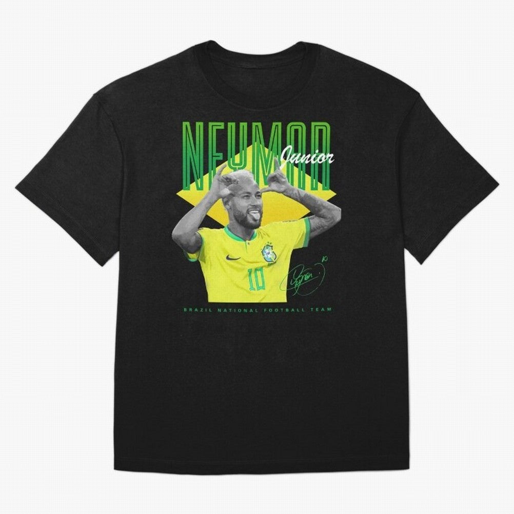 Neymar Jr. Oversized T-Shirt Cheer for Match Day Hype around FIFA World Cup 2026, Mbappe and Neymar, Brazil, Soccer Culture, Superstar Moments, National Team Dreams and Competitive Fire; Perfect for People Who Love Argentina, Brazil, France,