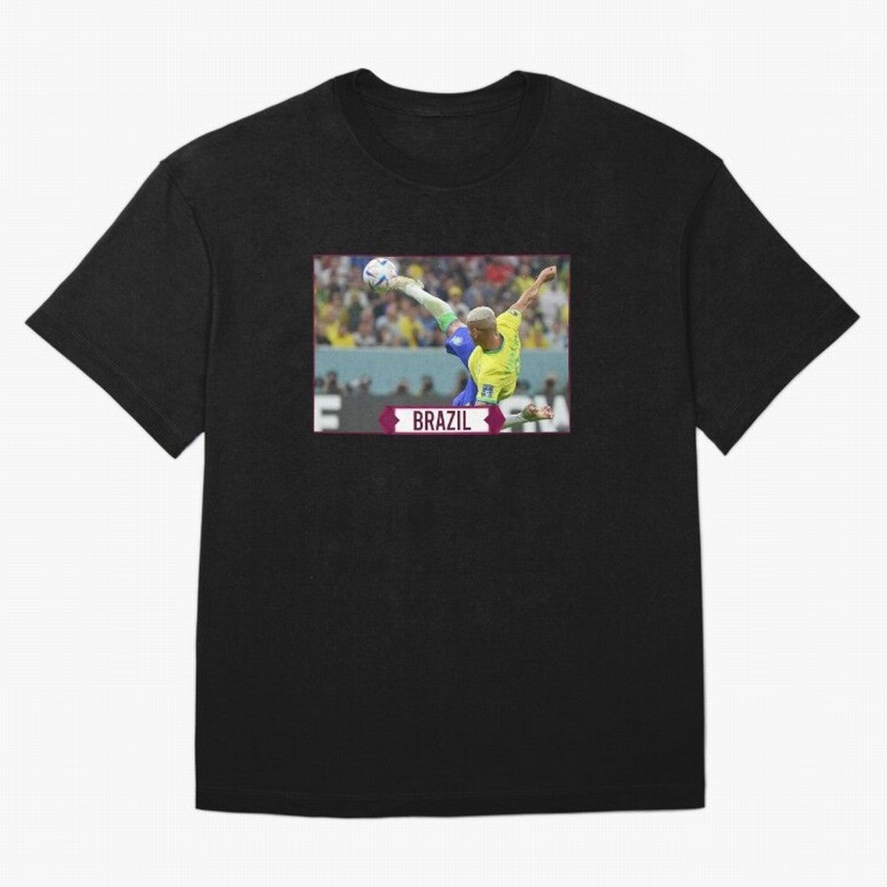 Brazil World Cup Classic T-Shirt Honor Champions and Dreams in Match Day Hype around FIFA World Cup 2026 Group Stage, Cristiano Ronaldo, Haaland and CR7, Spain, Tournament Hype, Historic Matchups, Family Viewing Parties and Global Sports Pride;