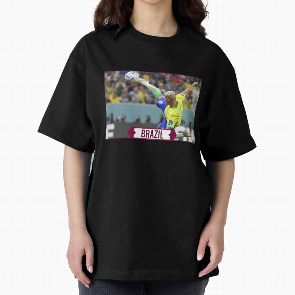 Brazil World Cup Classic T-Shirt Honor Champions and Dreams in Match Day Hype around FIFA World Cup 2026 Group Stage, Cristiano Ronaldo, Haaland and CR7, Spain, Tournament Hype, Historic Matchups, Family Viewing Parties and Global Sports Pride;